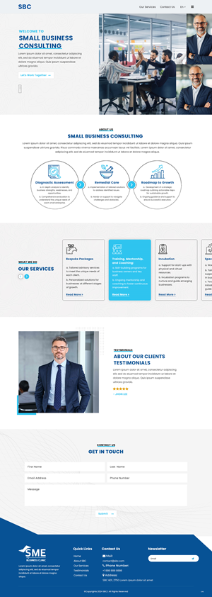 Web Design by pb for MThecreative | Design: #32256929