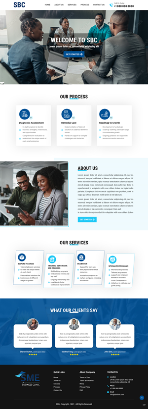 Web Design by pb for MThecreative | Design: #32271142