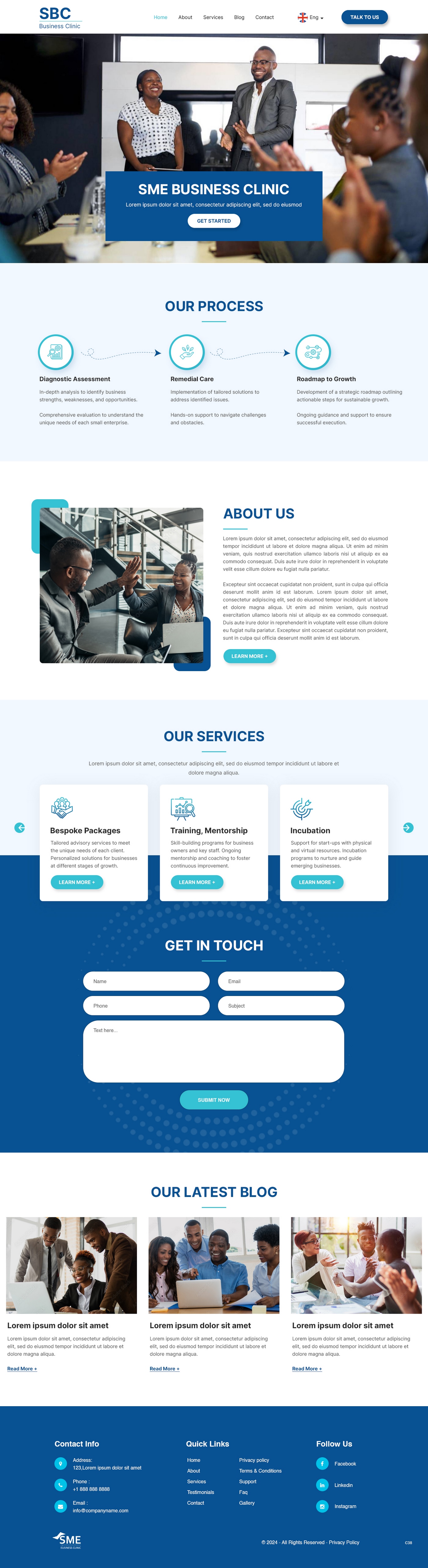 Web Design by pb for MThecreative | Design #32271143