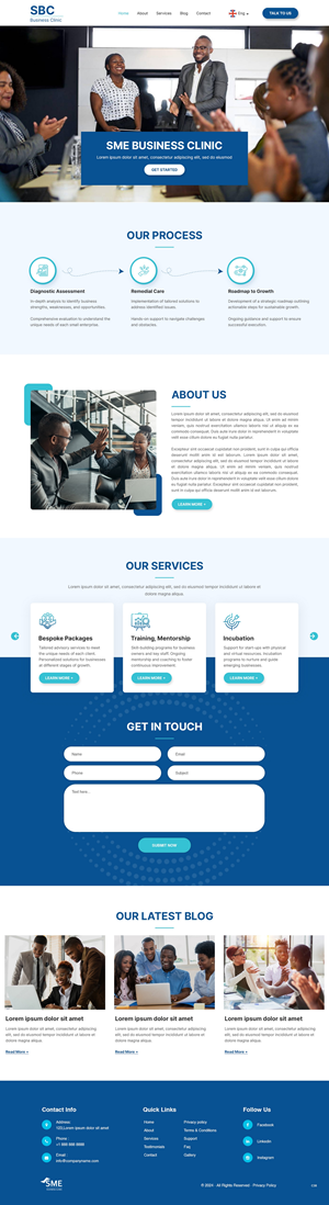 Web Design by pb for MThecreative | Design: #32271143