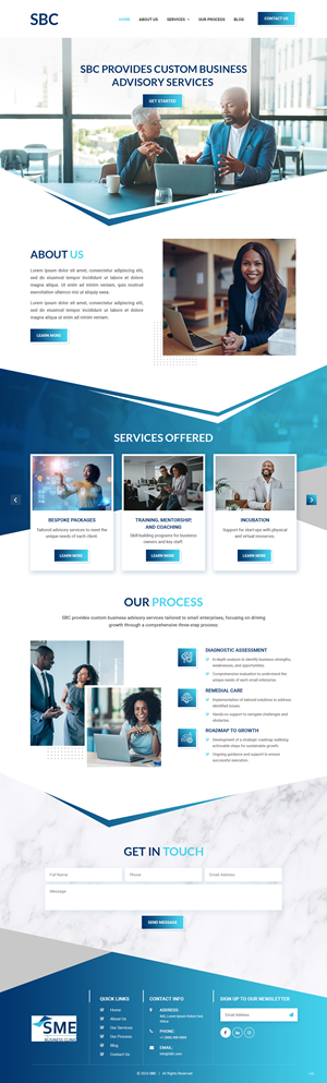 Web Design by pb for MThecreative | Design: #32271145