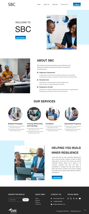 Web Design by pb for MThecreative | Design: #32271146