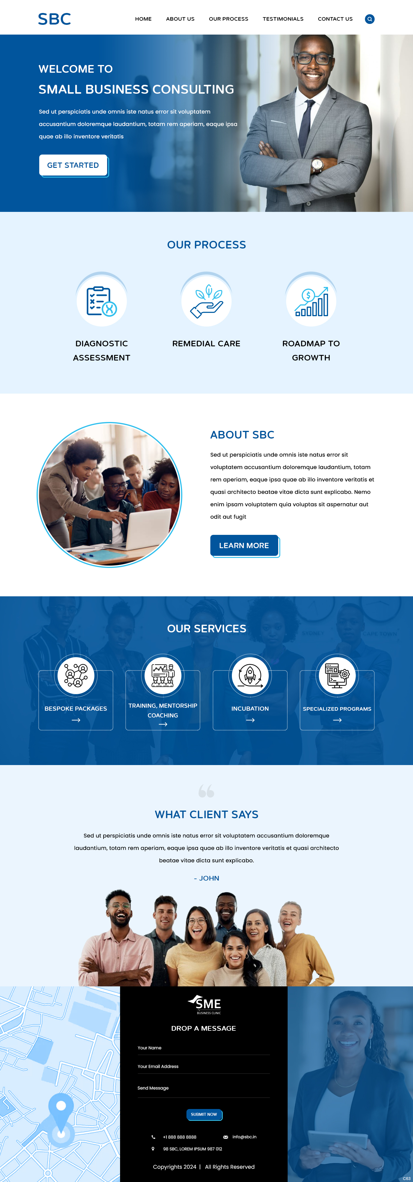 Web Design by pb for MThecreative | Design #32271151