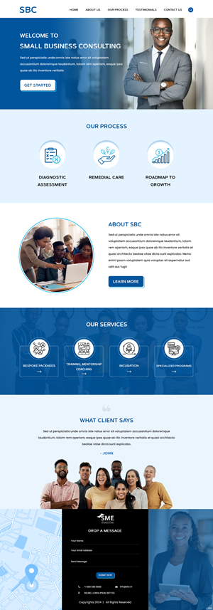 Web Design by pb for MThecreative | Design: #32271151