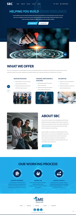 Web Design by pb for MThecreative | Design: #32271152