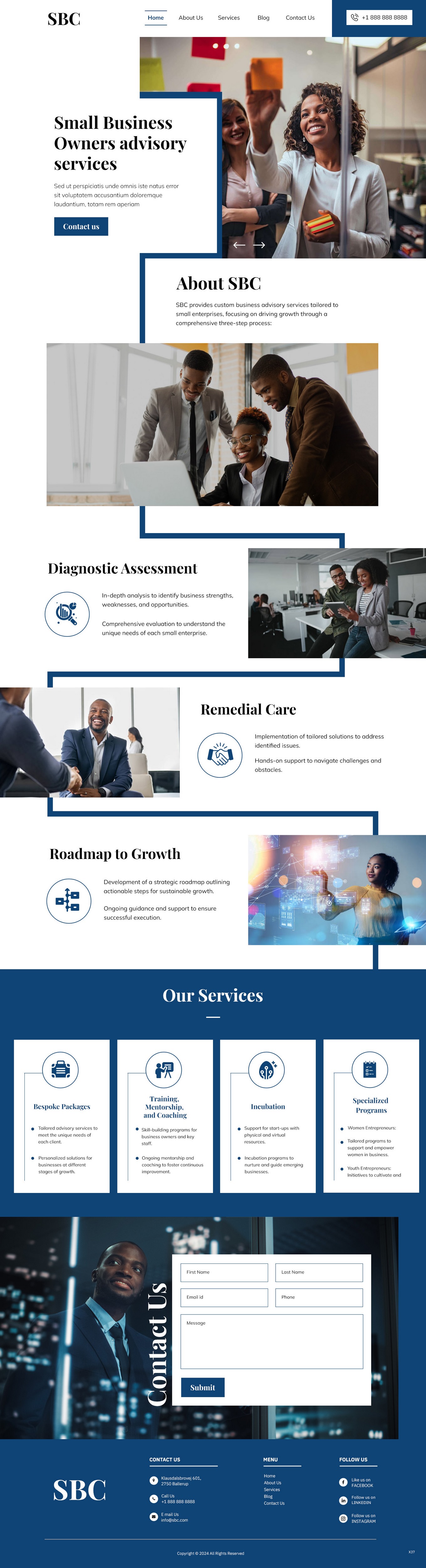 Web Design by pb for MThecreative | Design #32271153