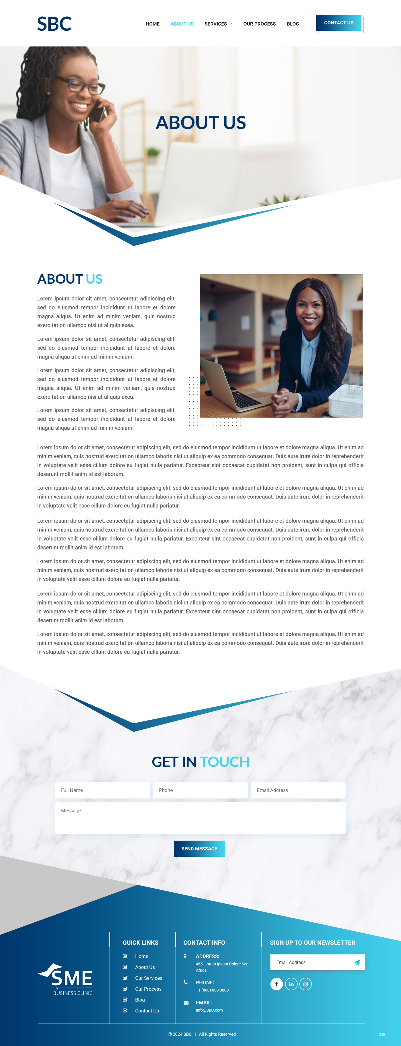 Web Design by pb for MThecreative | Design #32319120