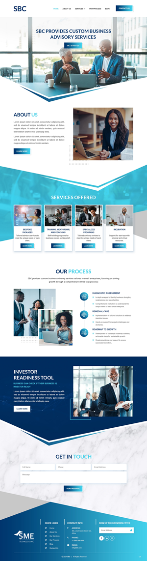 Web Design by pb for MThecreative | Design: #32319123