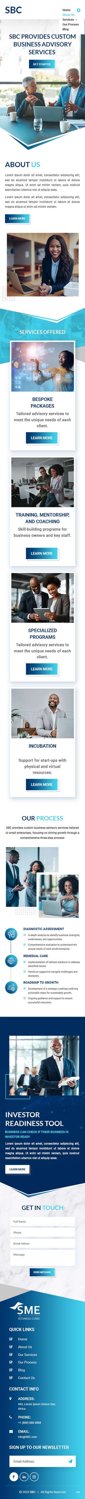 Web Design by pb for MThecreative | Design #32319126