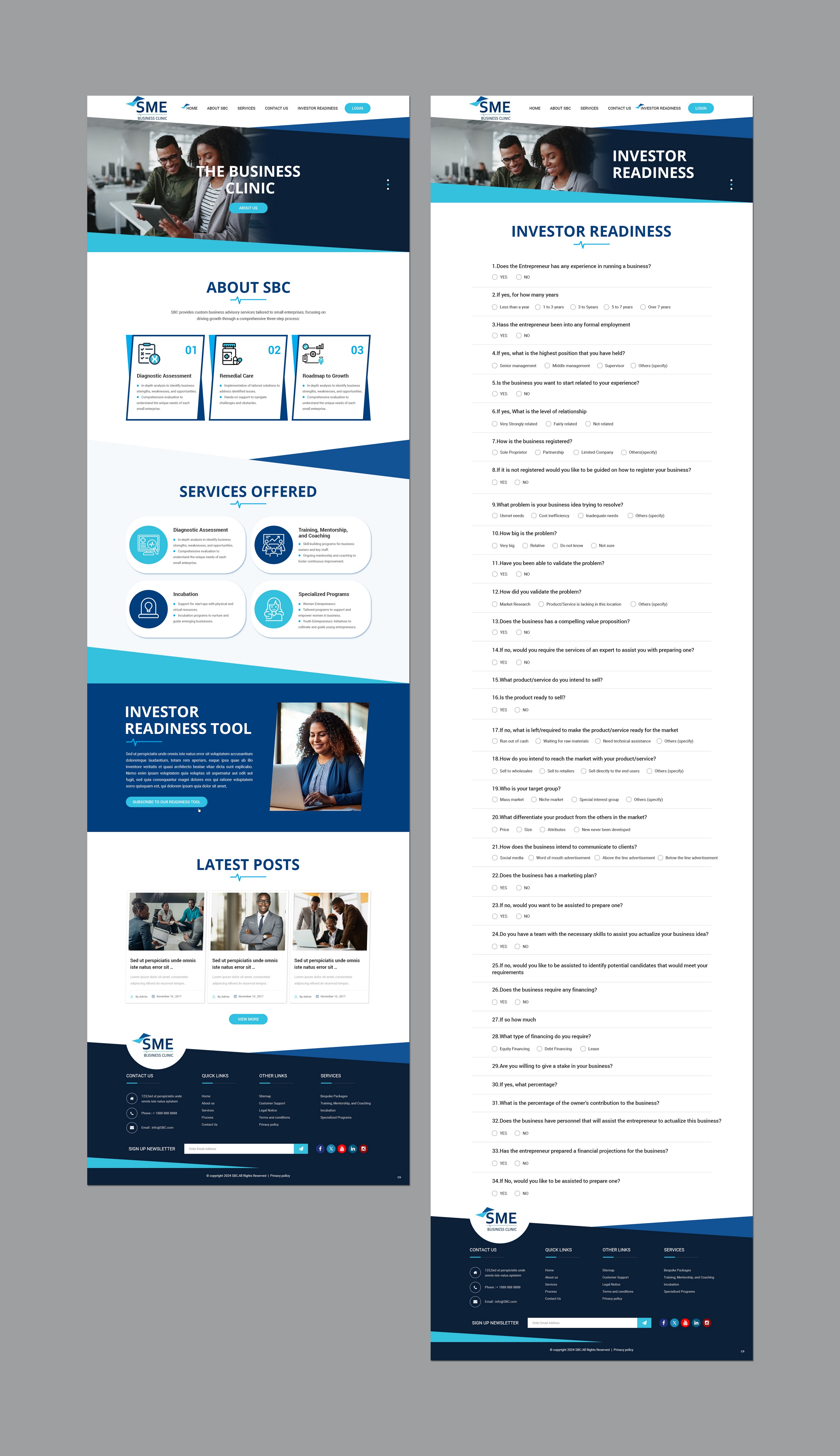 Web Design by pb for MThecreative | Design #32500120