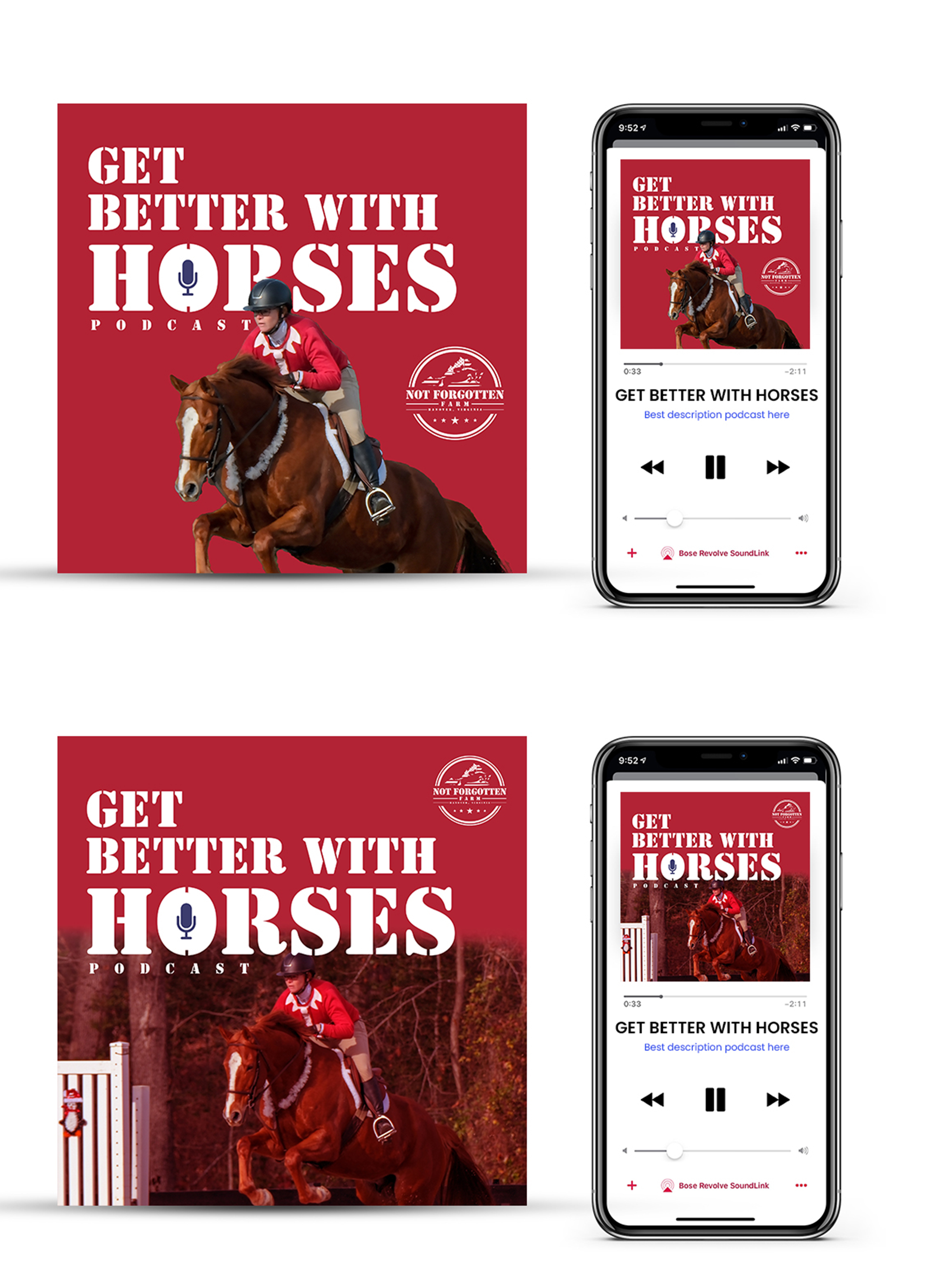 Podcast Design by Adnan Bhatti for this project | Design #32252463