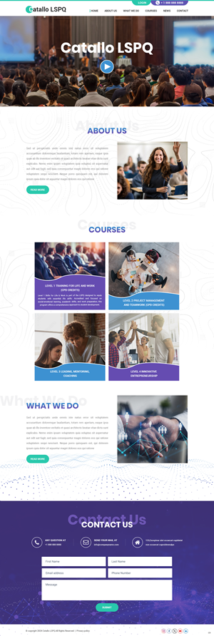 Web Design by pb for this project | Design: #32249079