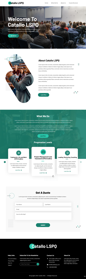 Web Design by pb for this project | Design: #32249080