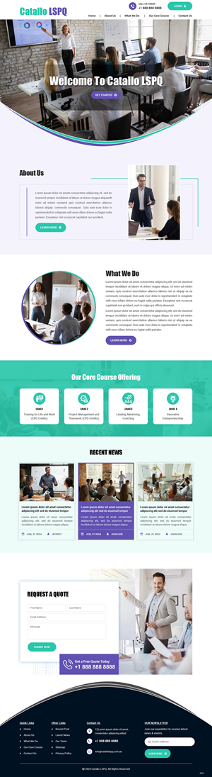 Web Design by pb for this project | Design: #32249081