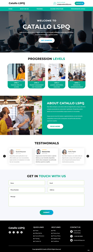 Web Design by pb for this project | Design: #32249123