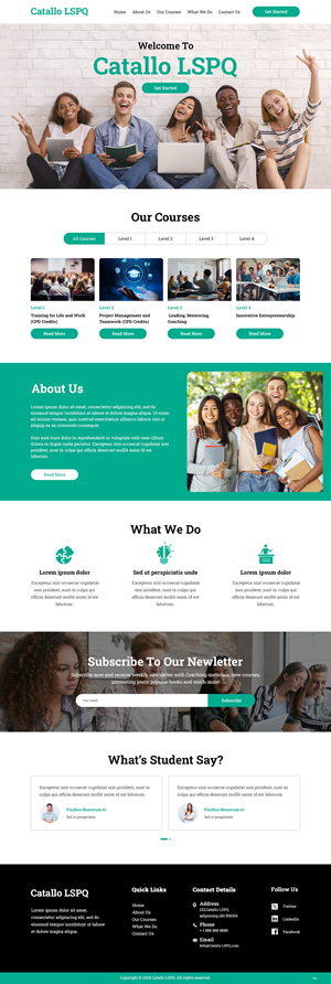 Web Design by pb for this project | Design: #32249127