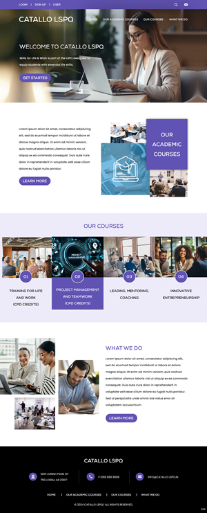 Web Design by pb for this project | Design: #32249128