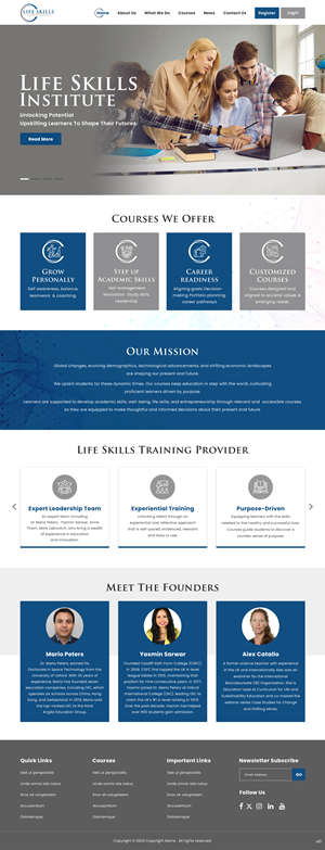 Web Design by pb for this project | Design: #32271045