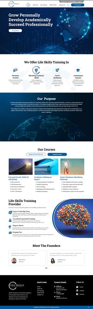 Web Design by pb for this project | Design: #32303409