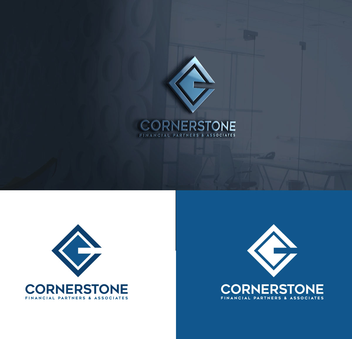 Diseño de Logo por ayanpixel para Cornerstone Financial Partners & Associates LLC | Diseño #32233441