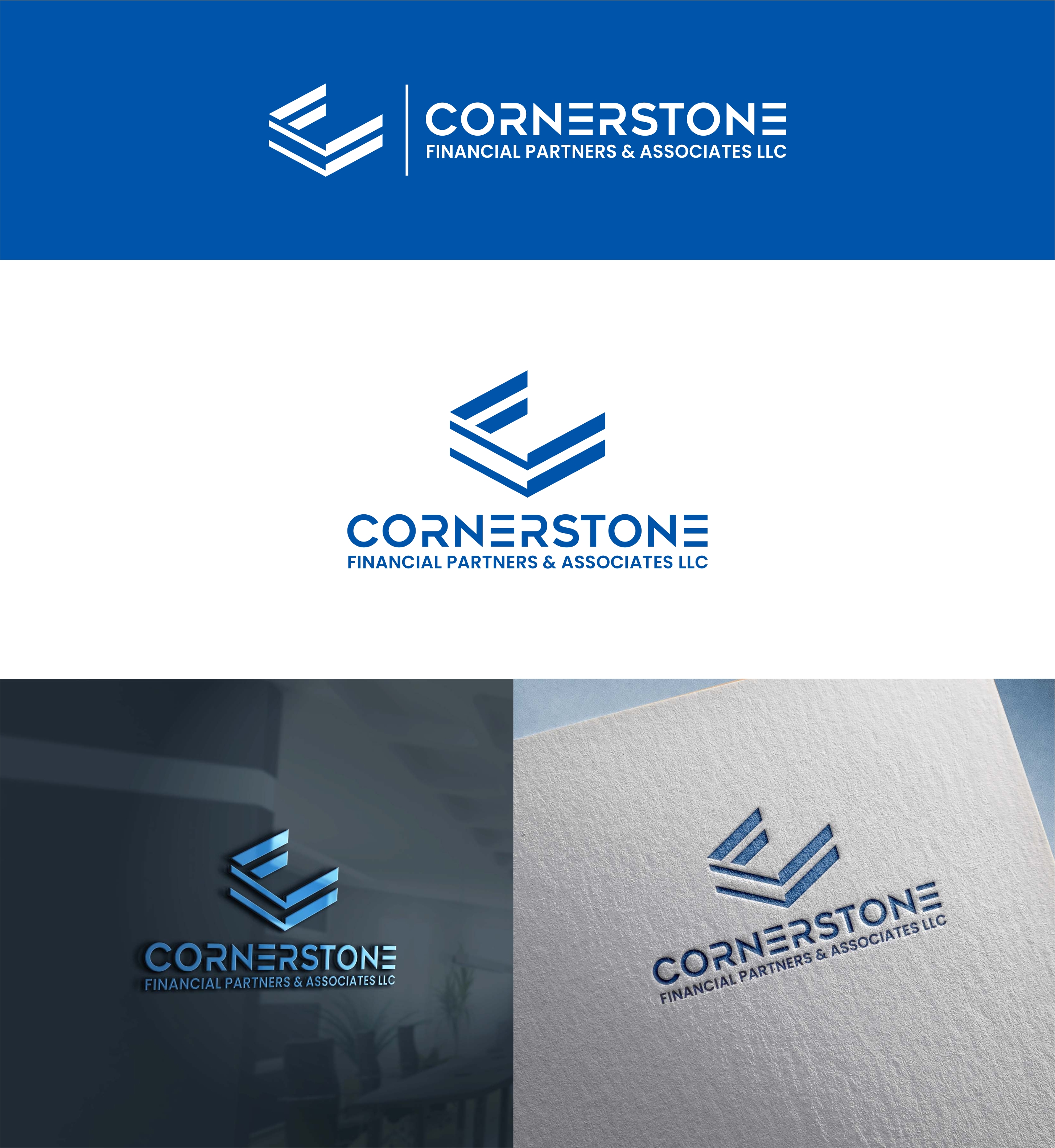 Logo Design by Joenet Jayawarna for Cornerstone Financial Partners & Associates LLC | Design #32280189