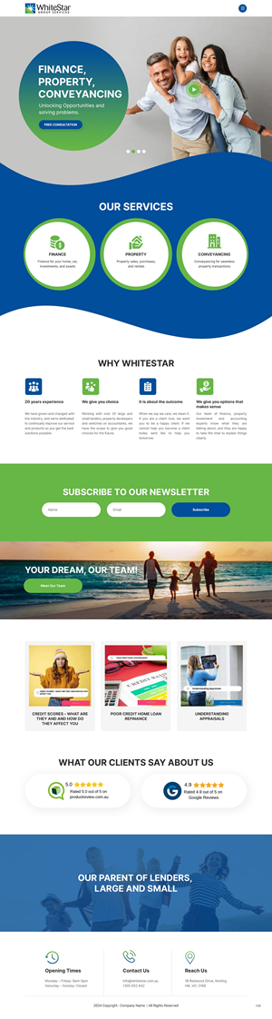 Web Design by pb for this project | Design: #32249209
