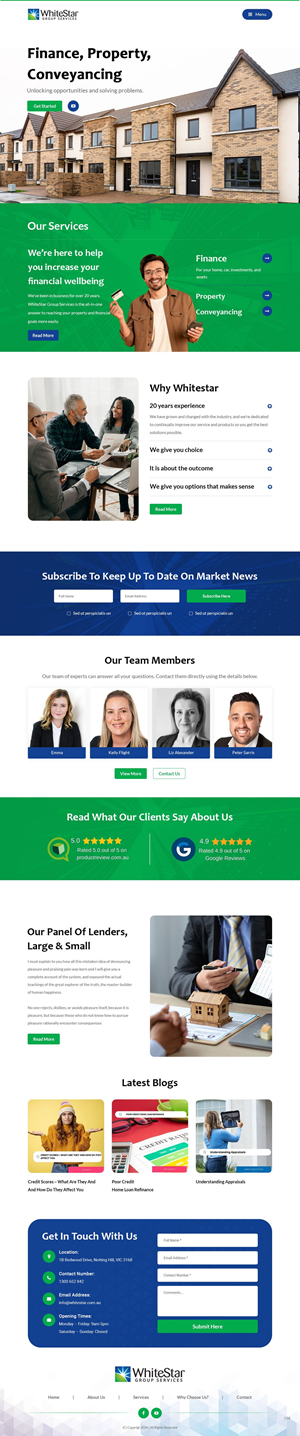 Web Design by pb for this project | Design: #32249212
