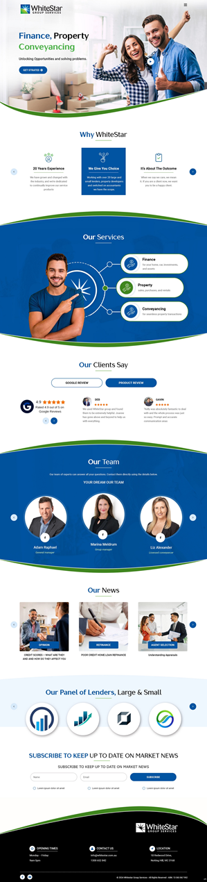 Web Design by pb for this project | Design: #32256950