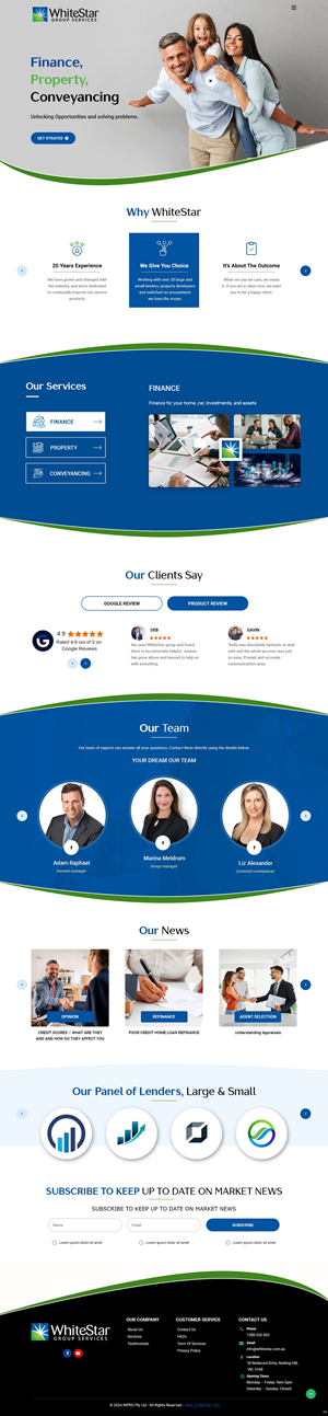 Web Design by pb for this project | Design #32290590