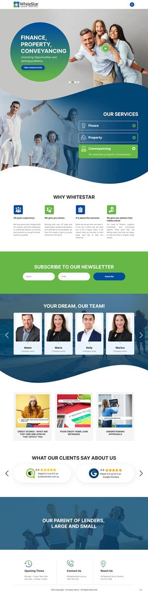 Web Design by pb for this project | Design: #32302574
