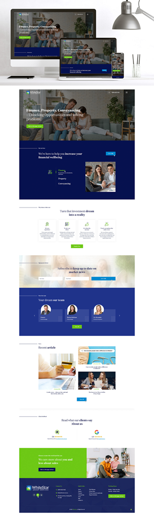 Web Design by Ved Web Services for this project | Design #32244485