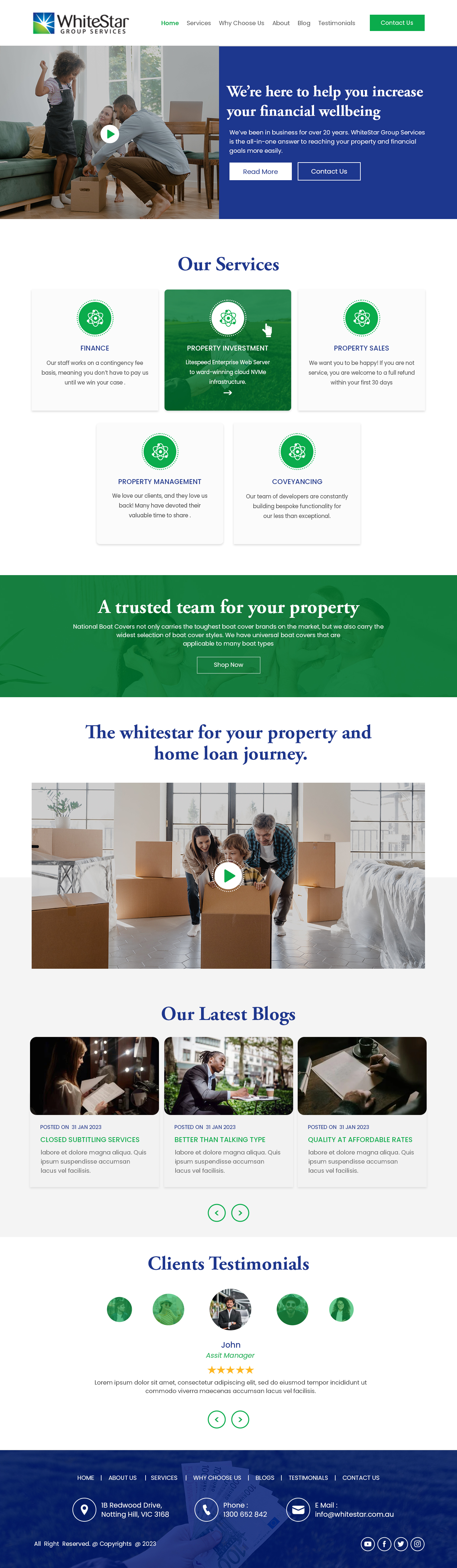 Web Design by Creations Box 2015 for this project | Design #32245457