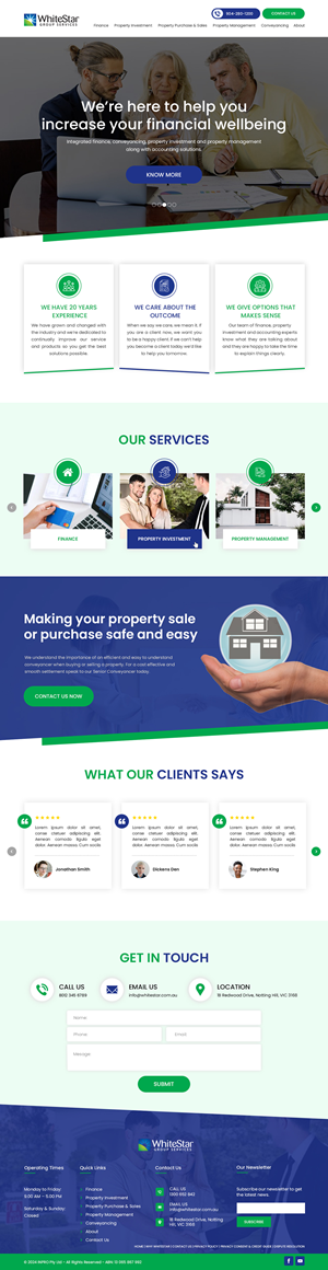 Web Design by Creations Box 2015 for this project | Design: #32255154