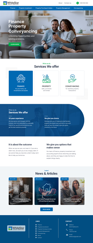 Web-Design von Shijo John für dieses Projekt | Design: #32269309