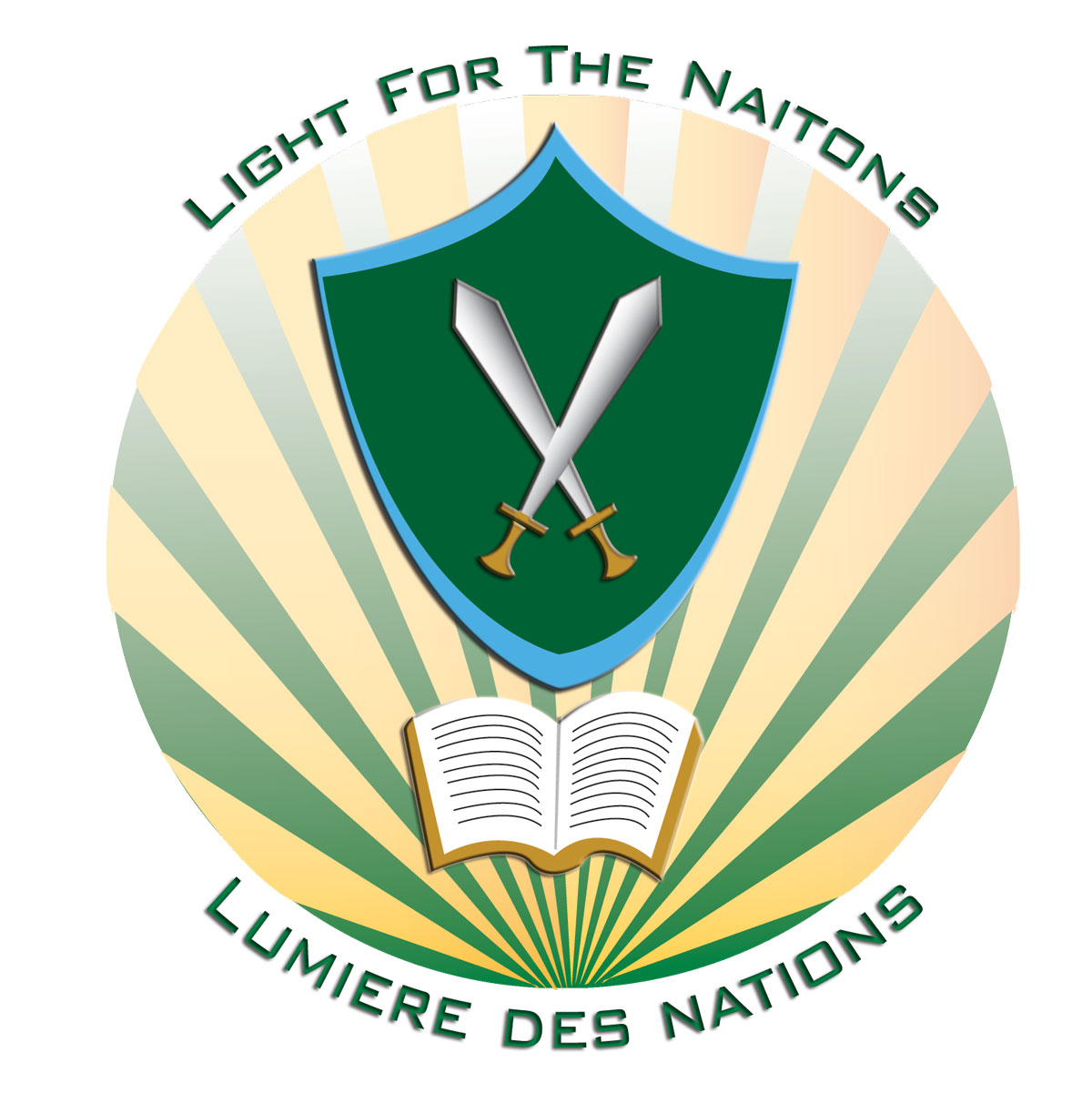 Logo Design by Blossom 13 for Centre Chrétien Lumiere des Nations | Design #3169760