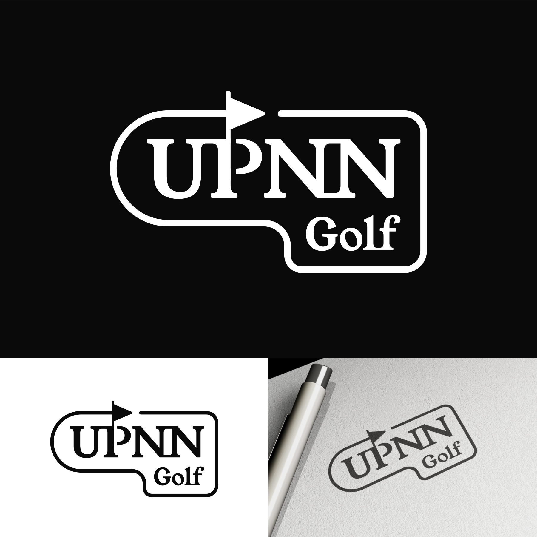 Diseño de Logo por Aezakmi para UPPN Golf | Diseño #32281171