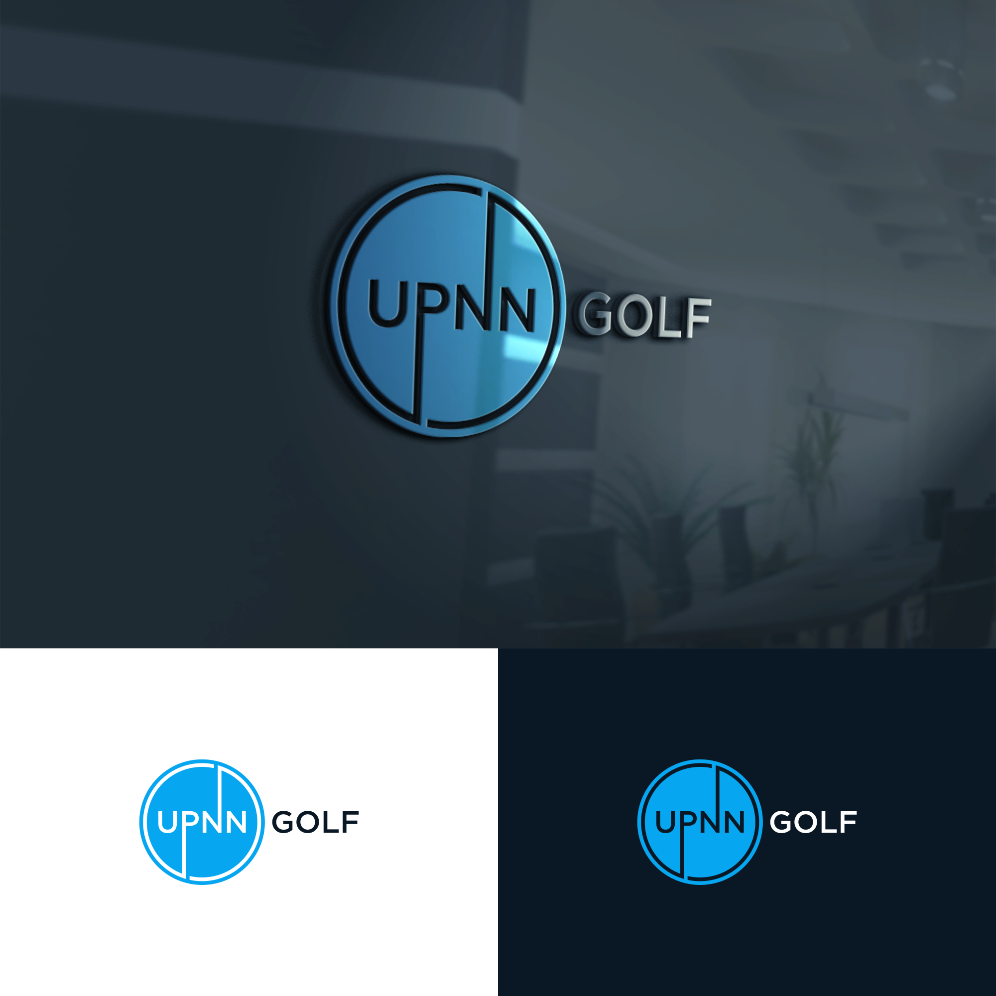 Diseño de Logo por B.O_studio para UPPN Golf | Diseño #32290163