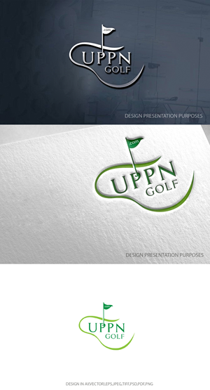 Logo Design by zebronicgraphic for UPPN Golf | Design: #32242732