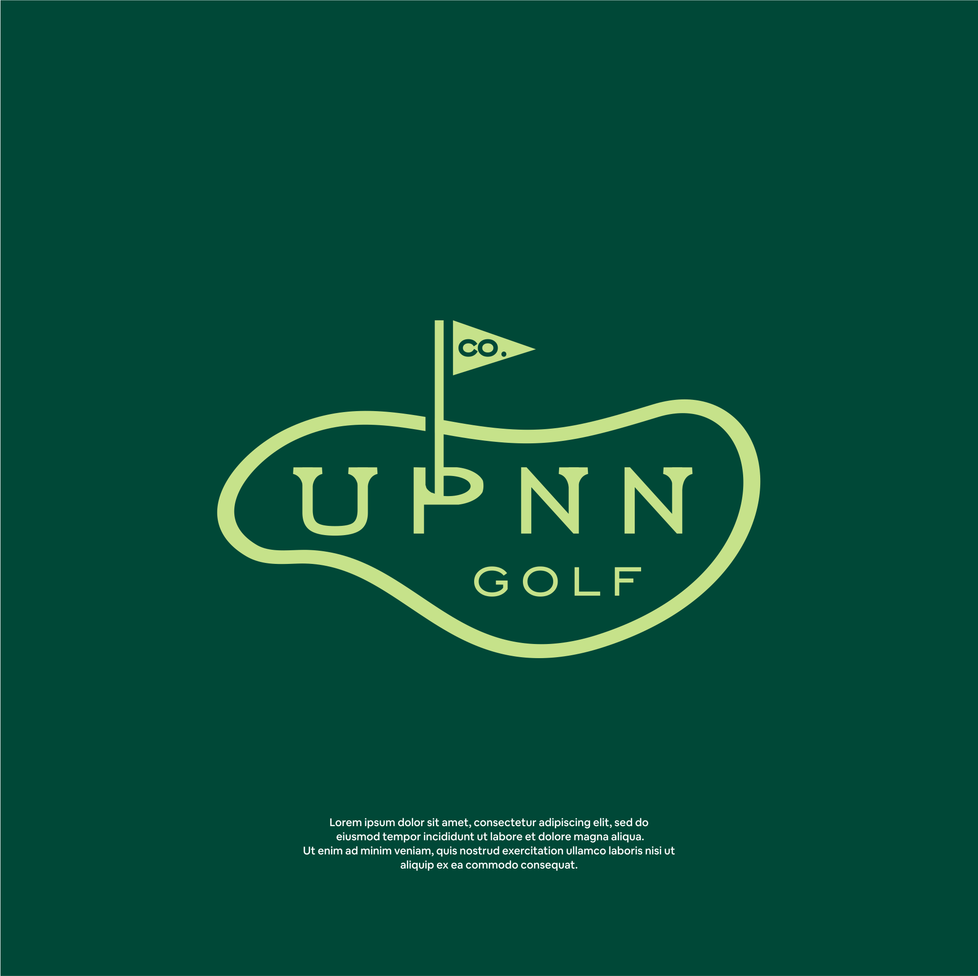 Diseño de Logo por DesignFirst para UPPN Golf | Diseño #32240918