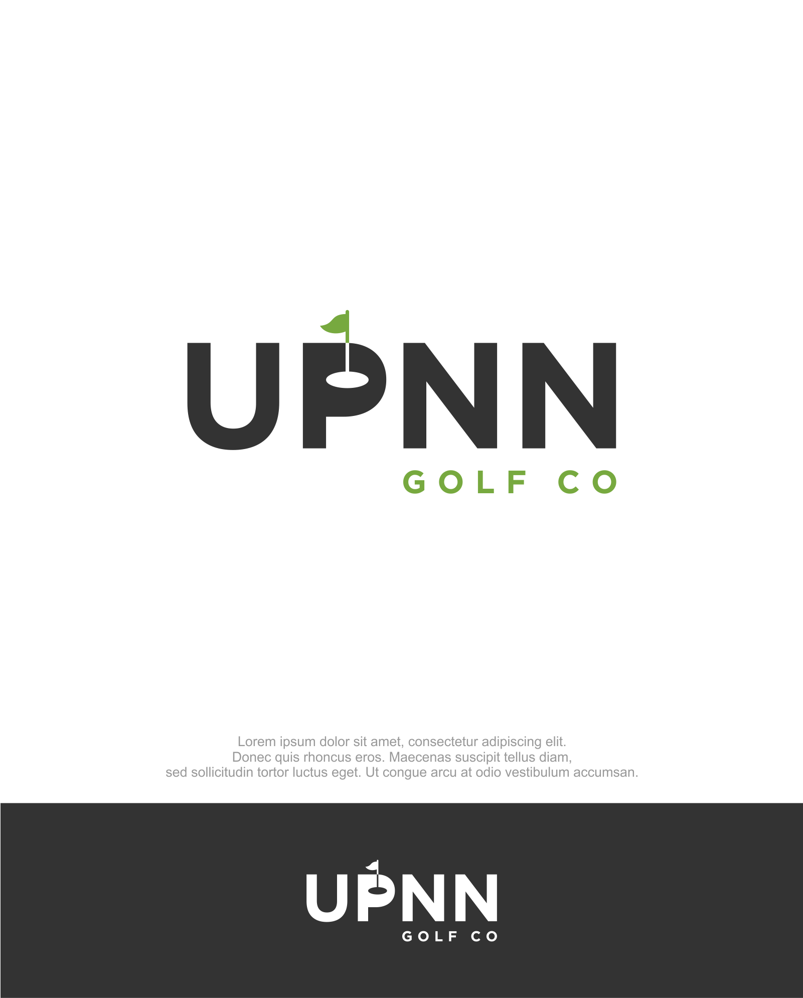 Diseño de Logo por M.Syaiful Huda para UPPN Golf | Diseño #32241858