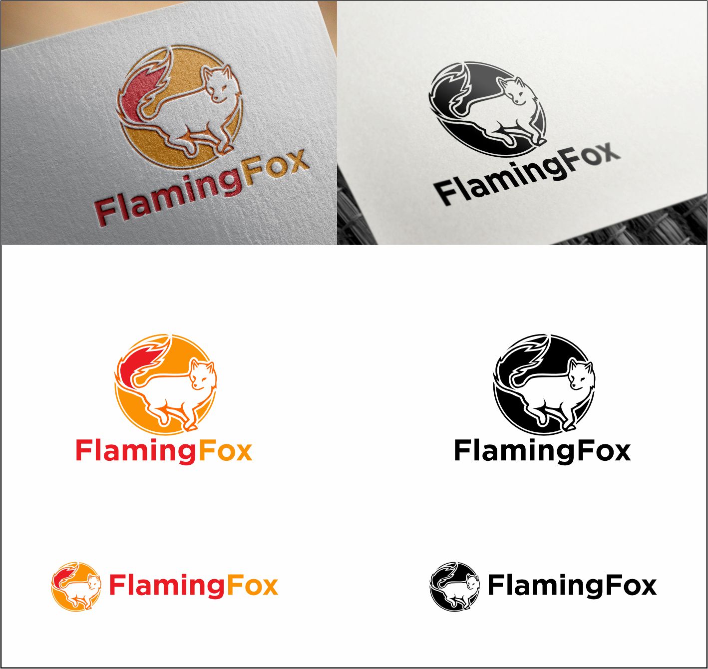 Logo-Design von GreendArt für FlamingFox s.r.o. | Design #32363474