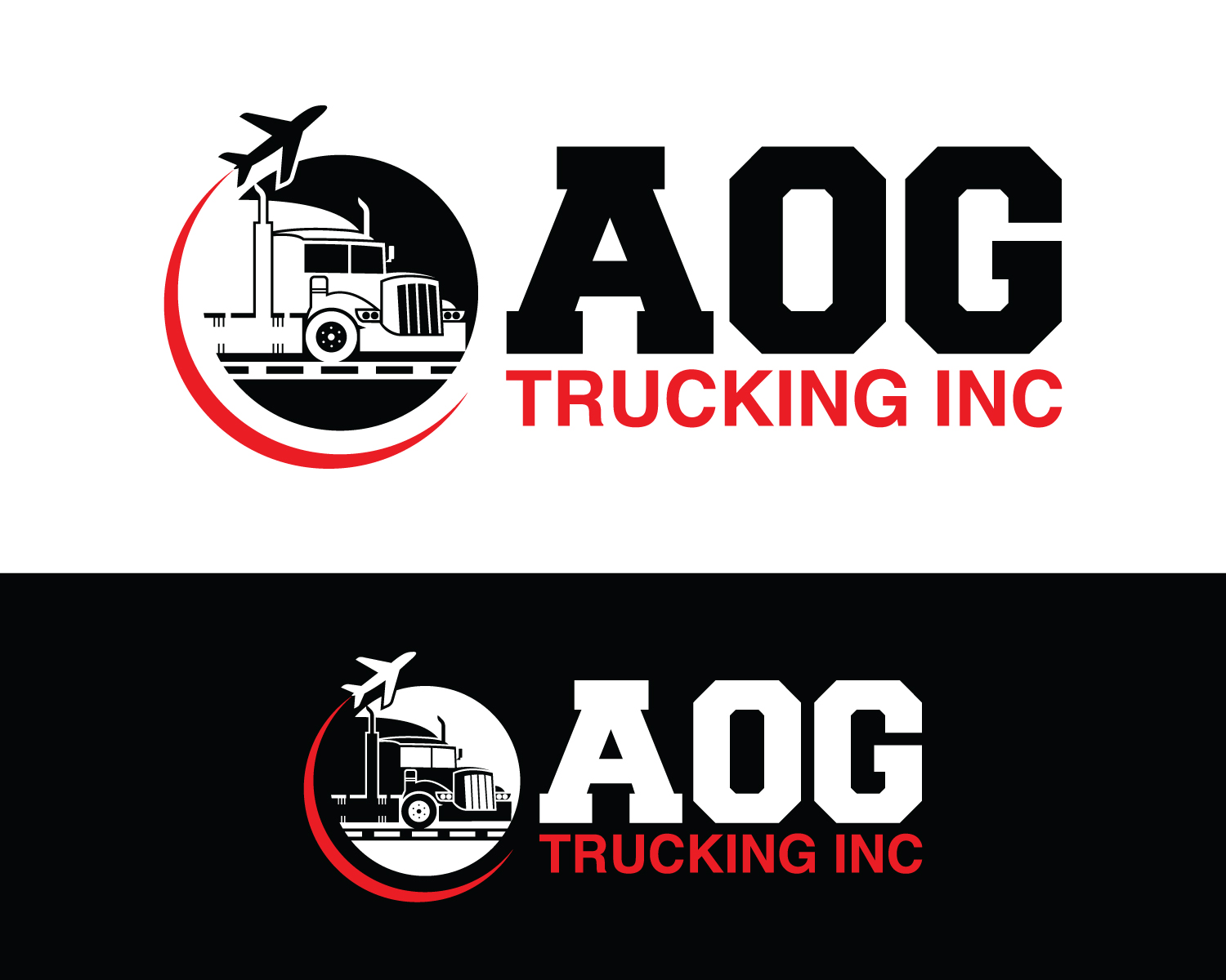 Logo-Design von Box Graphic für AOG Trucking Inc | Design #32246984