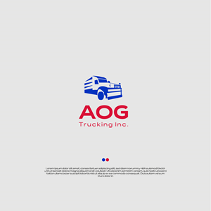 Logo-Design von Adnan Bhatti für AOG Trucking Inc | Design: #32242134