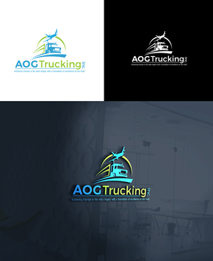 Logo Design by RA-bica for AOG Trucking Inc | Design: #32246504
