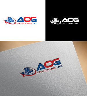 Logo Design by RA-bica for AOG Trucking Inc | Design: #32246753