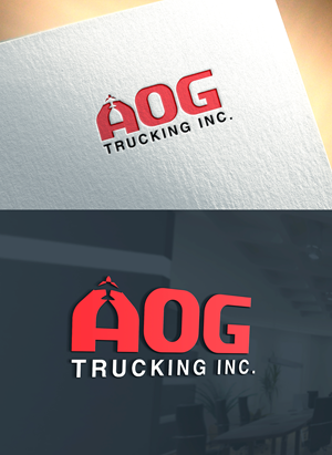 Design de Logo par RaKu 2 pour AOG Trucking Inc | Design : #32254463