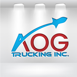 Logo-Design von ThreeDesignArt für AOG Trucking Inc | Design: #32244464