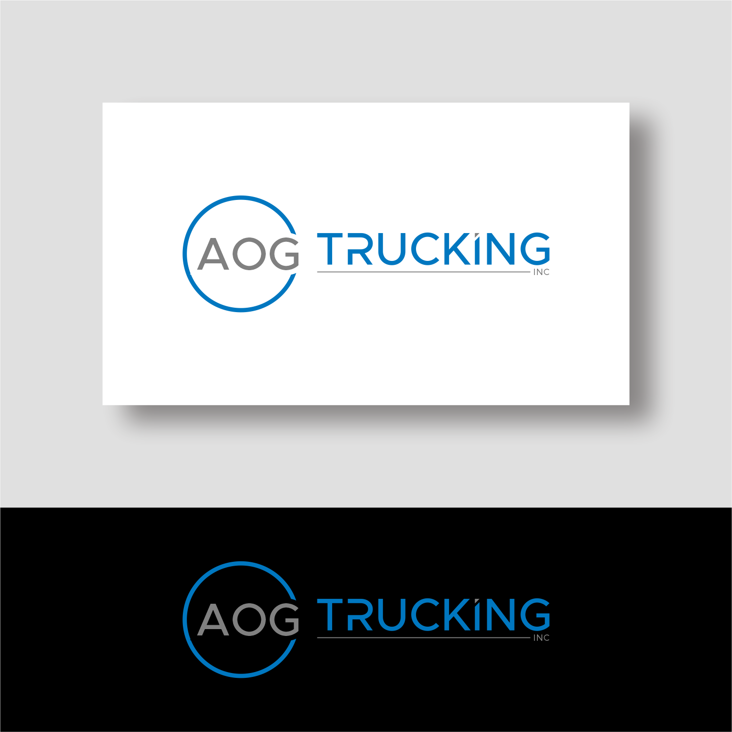 Logo-Design von ganesaputu für AOG Trucking Inc | Design #32244421