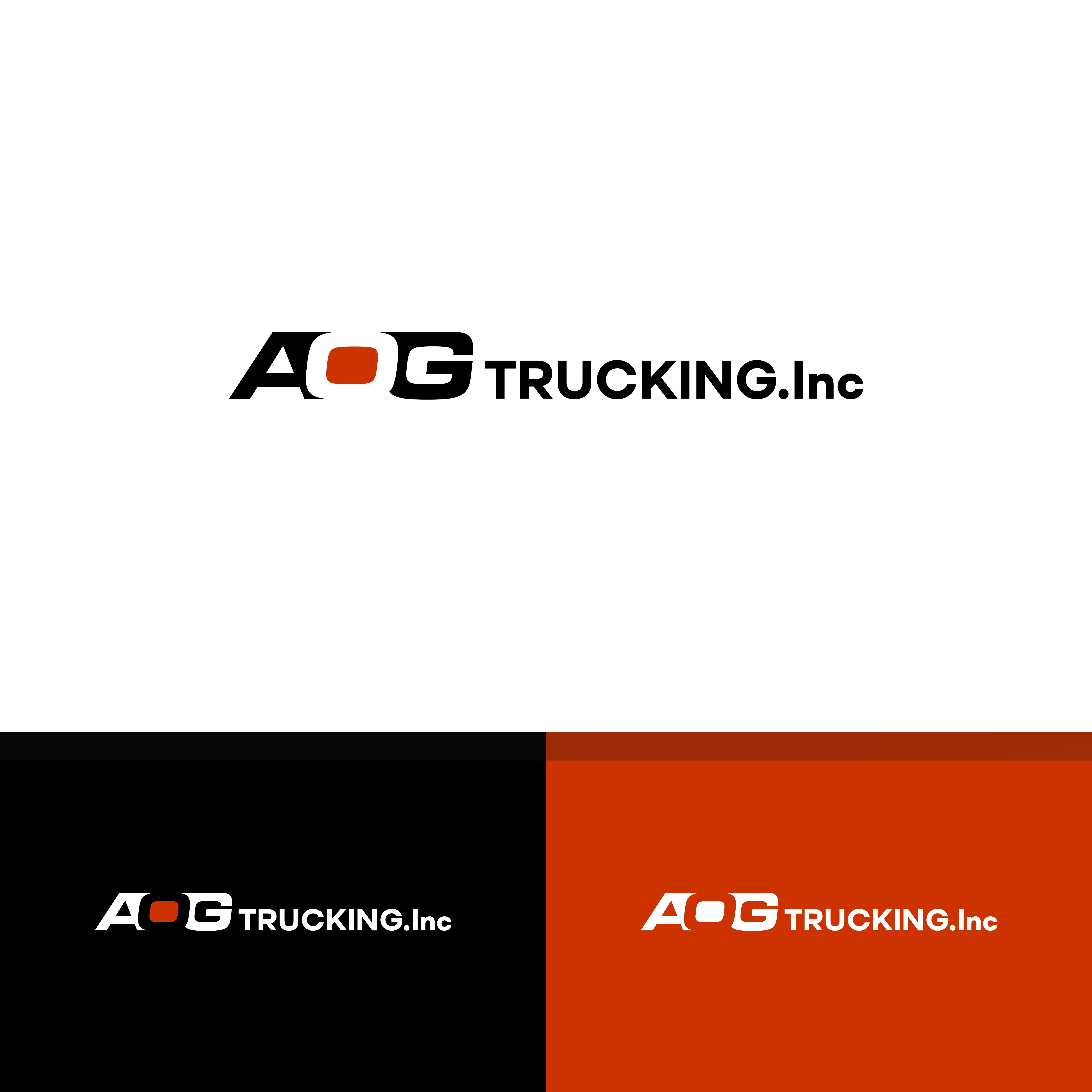 Logo-Design von rosiyandesign für AOG Trucking Inc | Design #32245215