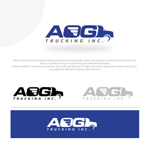 Logo-Design von Design Republic für AOG Trucking Inc | Design: #32245344